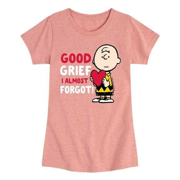 Peanuts - Good Grief - Girls Short Sleeve Graphic T-Shirt