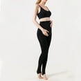 thumbnail image 6 of Sakmal Plus Size Fleece Lined Black Tights Women Thermal Maternity Pantyhose Soft Women's Tight, 6 of 8
