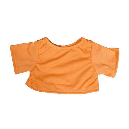 Orange T-Shirt for 14 -18 Plush Toys Stuffed Animal Clothing Outfit
