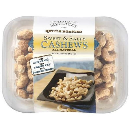 Mama Mellace's: Sweet & Salty Cashews, 9 oz