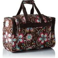 thumbnail image 2 of World Traveler 16-inch Carry-On Duffel Bag - Brown Daisy, 2 of 5