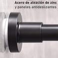 thumbnail image 2 of Barra de Cortina de Ducha Extensible TMOSLY 110-200cm Acero al Carbono Negro, 2 of 3