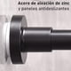 thumbnail image 2 of Barra de Cortina de Ducha Extensible TMOSLY 110-200cm Acero al Carbono Negro, 2 of 3
