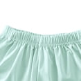 thumbnail image 5 of XXWXYD Toddler Baby Boy Girl Summer Outfits Cotton Short Sleeve Solid T-shirt Top Casual Shorts Neutral Spring Clothes Comfy Breathable Beach Set, 5 of 6