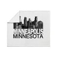 thumbnail image 3 of CafePress - Minneapolis Skyline Throw Blanket - Soft Fleece Throw Blanket, 50"x60" for All Ages, 3 of 4