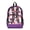 Cute Dog Puppy Daisy Butterfly Violet, variant on SEANATIVE Transparent Bag Kids Backpack Clear Bookbag See Through School Rucksack PVC Heavy Duty Clear Bag for Elementary Middle High School, Colorful Floral