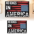 thumbnail image 2 of Christmas Tree Decor No in America Flag 3X5 Ft Outdoor Polyester Funny Protest Sign Double Banner Double Outdoor Flag Size (3X5 Ft) Easy to Install Suitable for Standard Banner/Flagpole, 2 of 8