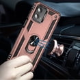 thumbnail image 2 of For Motorola Moto G 5G 2024 Ring Magnetic Kickstand Hybrid Case Cover - Rose Gold, 2 of 3