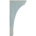 thumbnail image 2 of 2 1/4"W x 7"D x 14"H Stockport Wood Vintage Decor Bracket, Driftwood Blue, 2 of 6