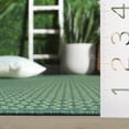 thumbnail image 6 of SAFAVIEH Terrace Bayon Geometric Indoor/Outdoor Area Rug, Dark Green/Light Green, 5'3" x 7'6", 6 of 16