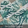 thumbnail image 5 of Nautical Octopus Throw Pillow Covers, Soft Pillowcases with Invisible Zipper, Coastal Vintage Coral Starfish Ocean Decorative Square Pillow Cushion Covers for Living Room Couch Sofa Bed 20x20 Inches, 5 of 8
