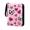 thumbnail image 4 of ALAZA Cute Hearts Trading Card Binder 4 Pocket Cards Collection Album 400 Folder Holder, 4 of 6