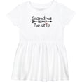 thumbnail image 3 of Inktastic Grandma is My Bestie Girls Baby Dress, 3 of 5