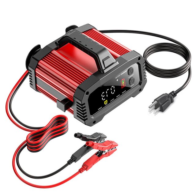 20A/10A Car Motorcycle Battery Charger 12V/24V Smart Charger