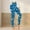 Leggings for women-Blue, variant on Homenesgenics Up to 50% off Women's Valentine's Day Printed Stretch Leggings Yoga Casual Pants Red XL
