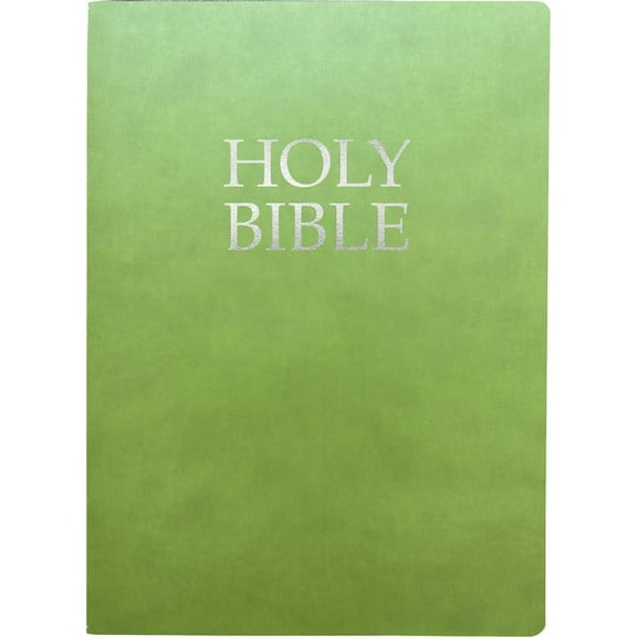 King James Version Easy Read Bible: KJVER Holy Bible, Large Print, Olive Ultrasoft : (King James Version Easy Read, Red Letter, Green) (Hardcover)