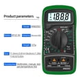 thumbnail image 4 of Digital Multimeter AC/DC Ammeter Volt Ohm Multimetro Tester Meter With Thermocouple LCD Backlight Portable ,Widely Used, 4 of 6