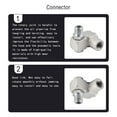 thumbnail image 4 of Kenally Manguera de aire universal, conectores giratorios de 360 ​​°, adaptador convertidor de Metal, herramientas neumáticas, Herramientas eléctricas, 4 of 6