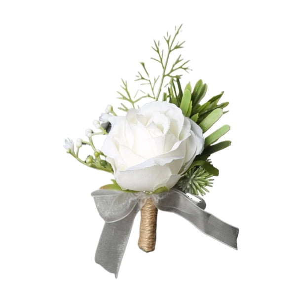 Ramo de flores artificiales para bodas campestres Bewildely decoraciones exteriores