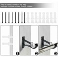 thumbnail image 4 of Curtain Holders With Plastic Locking Buckle For 1 To 1.2 Inch Rods, Strong Capacity Supporting Up To 30 Kg, Easy Installation Curtain Rod Brackets, 4 of 5