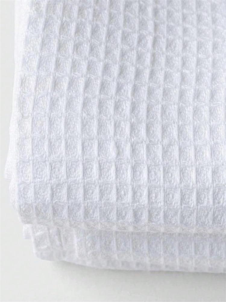 10 Pack Sublimation Blank White Towels Waffle Weave Kitchen Towels Blanks Microfiber Dish Drying Towel for DIY Heat Transfer 16x24 Inch