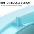 thumbnail image 4 of COFEST Potty Training Seat for Toddlers,Children's And Baby Toilet Closet Ring,Fits Round & Oval Toilets,Non-Slip with Splash Guard (Blue) Blue, 4 of 5
