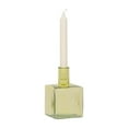 thumbnail image 4 of BIDK Home Recycled Glass Cubic Candle Holder - 6.25", 4 of 4