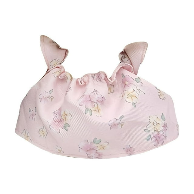 And Sweet Style Printed Neck Hanging Dress Creating A Unique And Playful Style Adding A New And Beautiful To Children's Toys!