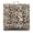 Animal Print Seat, variant on Tropical Oasis Seat Cushion&nbsp;– 22x22 Inch Floor Pillow, Dutch Velvet, Watercolor Palm Design (Dreamy Getaway Feel)