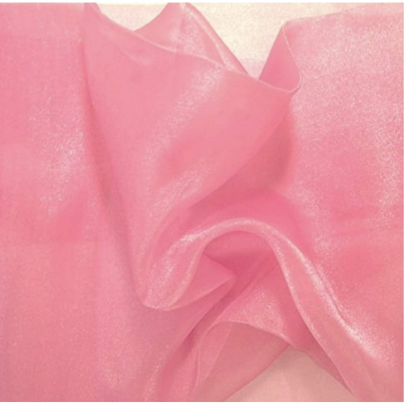 Crystal Sheer Organza Fabric by the 5, 10, 15 and 20 Yard Increment, 58"/60" Wide, All Colors