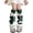Green, variant on CAIXIA Kawaii Winter Knitted Japanese Style Leg Warmers Knee High Loose Socks Y2k Harajuku Leg Warmers for Girls