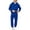 Q27 Blue, variant on Sweatsuits Boys 2 Piece Outfits Solid Color Pullover Hoodie and Elastic Waist Jogger Pants with Pockets Black,9-10 Years