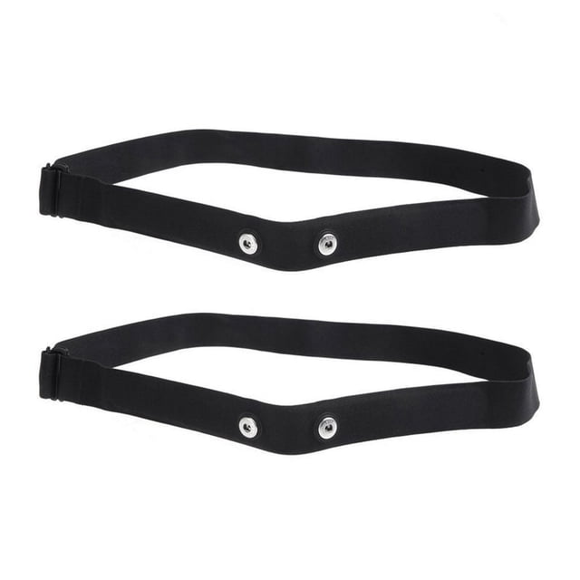 2 Piezas Bandas EláSticas Correa del Pecho para Frecuencia CardíAca para Geonaute CinturóN del Pecho con Sensor de Frecuencia CardíAca