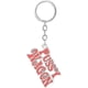 thumbnail image 1 of 1pc Keychain Movie Kill Bill Keychain Pink Letter Key Chains Fashion Alloy Pendant Car Keychain Jewelry, 1 of 5