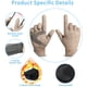 thumbnail image 3 of Guantes de invierno para hombres y mujeres, guantes cálidos para pantalla táctil para clima frío, puños elásticos, tejido elástico 1044, 3 of 5