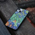 thumbnail image 4 of FINCIBO Soft Rubber Protector Cover Case for Apple iPhone 14 6.1" 2022, Irises Vincent Van Gogh, 4 of 5