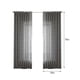 thumbnail image 2 of Cortina de ventana de gasa heer con barra de anillo para cocina, dormitorio Leyfeng Cortina de ventana, 2 of 7