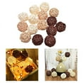 thumbnail image 4 of 15pcs Wicker Rattan Balls Decorative Ball Orbs Vase Fillers Table Decor, Wedding Party Home Decoration, 4 of 6