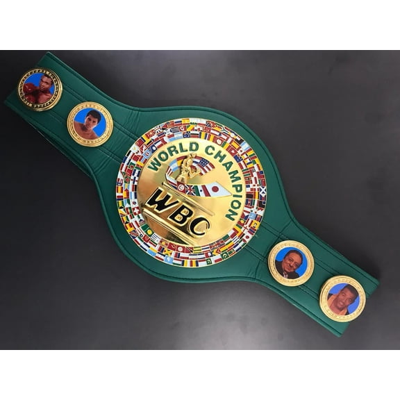 WBC Green World Boxing Championship Unisex Belt Adult Size Replica