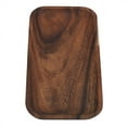 thumbnail image 4 of Elegante bandeja de madera para sushi, aperitivos, ensaladas y postres, ideal para el hogar y el restaurante, 25 x 12,5 x 2 cm., 4 of 11