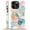 Colorful Stained Mosaic Glass, variant on FKBRCL4U Compatible with iPhone 16 Matte Case, Sea Turtle Ocean Stained Glass Pattern for Girl Full Body Design Soft Silicone Drop Shock Scratch Protection for iPhone 16