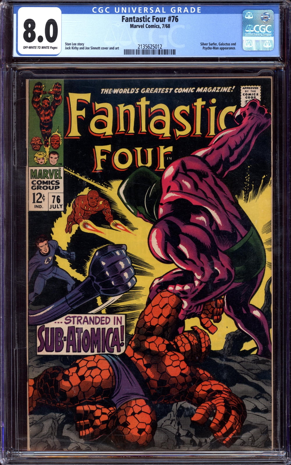 Cover of Fantastic Four #76