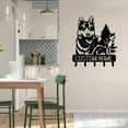 thumbnail image 5 of Craftnamesign Custom Akita Inu Dog Metal Key Holder, Akita Decorative Key Holder, Metal Coat Rack, 5 of 5