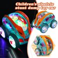 thumbnail image 2 of Coche dinámico con luz LED, juguete de media rellena para niños pequeños, juguete de coche brillante para niños, Bump Go, 2 of 6