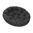 thumbnail image 3 of oshhni Round Chair Cushion Breathable Garden Chair Mat for Rocking Chair Seats Sofa black, 3 of 9