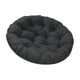 thumbnail image 3 of Almohada de cojín de silla redonda almohada cómoda silla colgante de mascotas versátil negro, 3 of 8