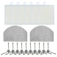 thumbnail image 1 of Mop Cloth Filter Brush For #ILIFE-V20 For #Laresar For #Vyzzle-D10 Robotic Vacuum Cleaner Spare Accessories Home Appliance Parts, 1 of 11