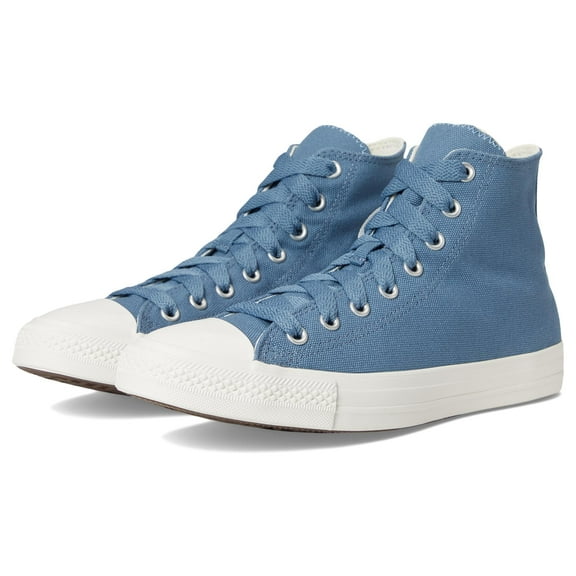 Converse Men's Chuck Taylor All Star High-Top Sneaker, Lakeside Blue/Light Blue/Vintage White 9 Medium