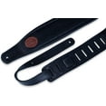 thumbnail image 2 of Levy's Signature Legacy Series MSS2 Leather 3" Guitar Strap - Black, 2 of 4