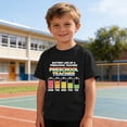 thumbnail image 6 of Bnwani Shirts for Girls Breathable Printed Boys T Shirts Crew Neck Tee Black Sizes 3-9, 6 of 8